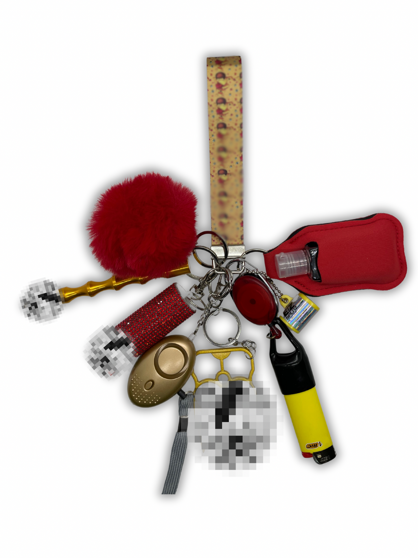 Luxury Safety Keychain
