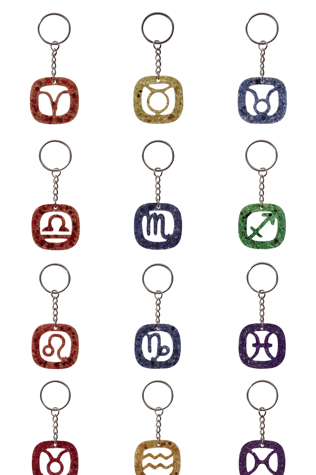 Zodiac Vibes Keychain